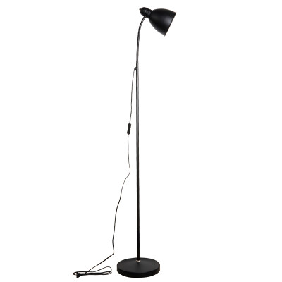 

Dao Yao bright eyes LED floor lamp 5W warm light living room study simple work piano reading iron floor lamp ML202 black