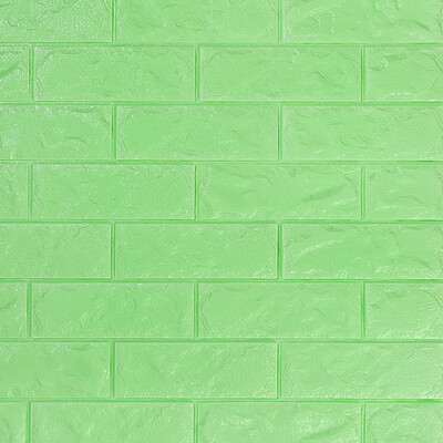 

Colomac PVC 3D embossed brick thickened modern pattern wall sticker self-adhesive bedroom living room waterproof wallpaper