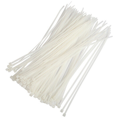 

Saituo SANTO 0025 100 installed white nylon cable tie 36 150mm