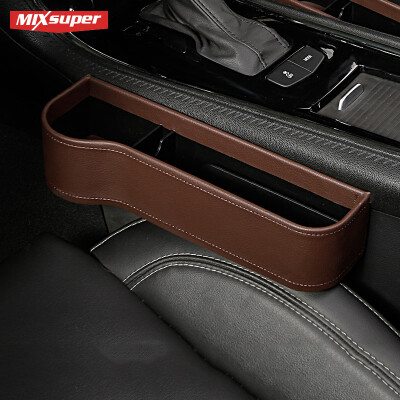 

Rapid car seat quilted storage box car gap box car built-in bag storage box creative multi-function car supplies water cup upgrade models brown master driving