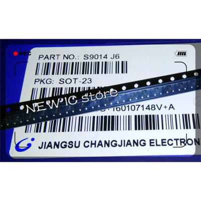 

Free Shipping 3000pcslot S9014 J6 01A45V NPN SOT23 SMD Triode Transistor