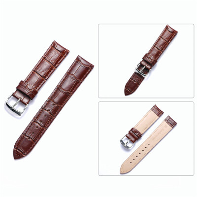 

Genuine Leather Watch Strap Brown Watch Bands18mm 20mm 22mm 24mm Men&women Replacement with Watch Clasp