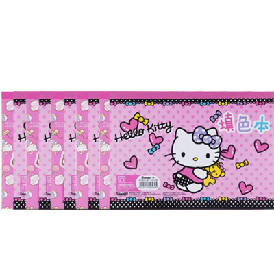 

GuangBo 10 sets of 12 B5 color of this painting of this student supplies Hello Kitty KT84023