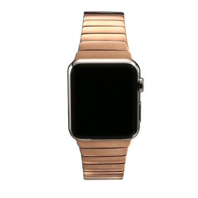 

Stainless Steel Butterfly Buckle Metal Straps for Apple Watch band, 38mm/42mm Metal Link Strap for iwatch Series 3 2 1