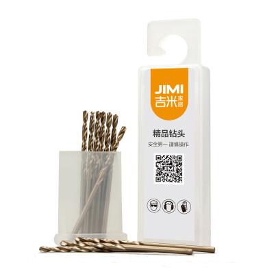 

Jimmy Home JM-G14202 Cobalt Bits Hand Drill Impact Drill Metal Stainless Steel High Speed ​​Steel Twist Drill Power Tool Accessories 2mm10 Pack