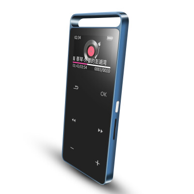 

GOCOOL S3 Bluetooth Version Music Player MP3 Student HiFi Lossless Music MP4 Walkman Mini Radio MP5 Deep Blue 8G