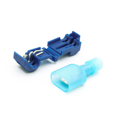 

40 pieceslot Suyep Self-Stripping Electrical T-Tap Wire Spade Connectors Gauge Quick Splice Wire Terminals&Fully Insulated