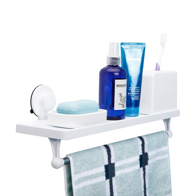 

Feida three&bathroom racks free punching suction cup towel rack 6 hooks long section R5210