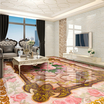 

Бесплатная доставка 3d настил Love Rose Marble Flooring proof самоклеящаяся живая комната детская спальня настенная роспись 250cmx200cm