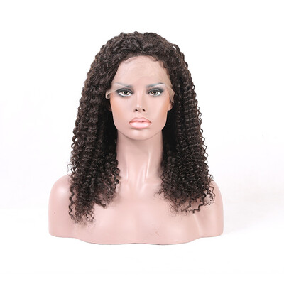 

Favor Hair Kinky Curly Human Hair Wigs for Black Women 150% Density Thick Lace Front Wigs with Baby Hair