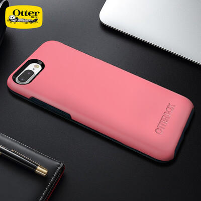 

Austrian shield OtterBox Cool geometry drop shockproof shell phone case Apple 7P for iphone 8 Plus 55 inches pink blue