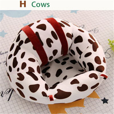 

Big Size Plush Baby Seat Soft Stuffed Infant Learn Sit Sofa Chair Safe Baby Feeding Seat for Lunch Dinner Plush Educational Toys