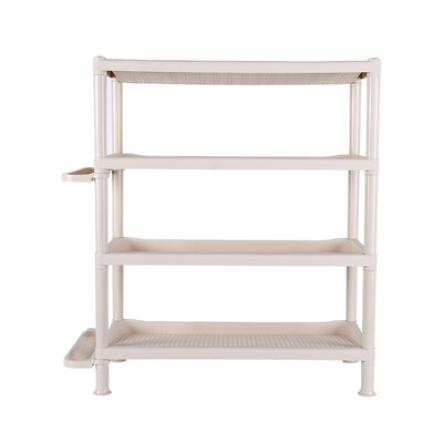 

Youjia four-layer multi-functional casual shoe rack simple plastic shoe rack shoe cabinet four-layer storage rack U-6177