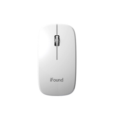 

Founder iFound W600 mouse girls wireless mouse slim thin wireless optical mouse white