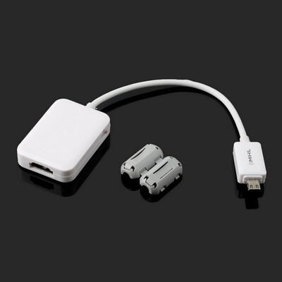 

MHL 2.0 Micro USB to HDMI 1080p HDTV Adapter Cable For Samsung Galaxy S4