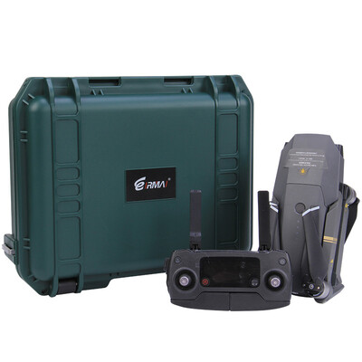 

Rima EIRMAI R101 Dajiang Yu Mavic Pro UAV Suitcase Digital Safe Multi-function Storage Box Small Instrumentation Equipment Box Finishing Box Green