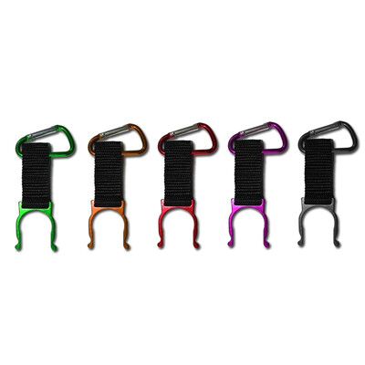 

Aluminum Bottle Hanging Buckle Mineral Water Backpack Hook Color Random
