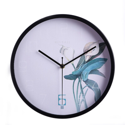 

12 inch metal wall clock 30CM fashion clock silence quartz clock