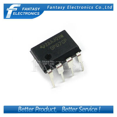 

10PCS OP07CP DIP8 OP07 DIP new and original IC free shipping