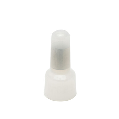 

500 pieceslot Suyep Closed-End High Temperature Wire Connectors Crimp Terminals Cap Electric CE1X 22-18 AWG White 150°C Nylon
