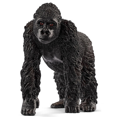 

Сила Schleich немецких бренд ручного цвета краска живая природа имитационная модель животных образовательной учебная раннее детство помогает детям в возрасте до 3 лет - женщина горилл SCHC14771