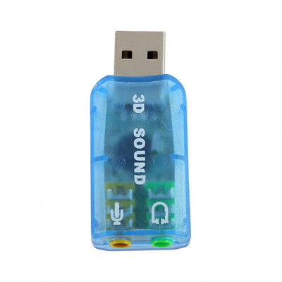 

USB 1.1 впк / динамика звучания 7.1 CH - адаптер для пк или ноутбук звуковую карту