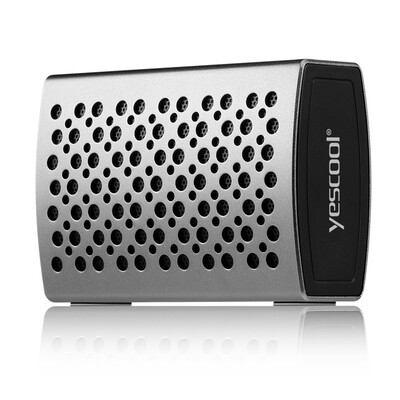 

yescool stereo Bluetooth speaker outdoor portable waterproof computer subwoofer mobile car audio PMC-09 rose gold