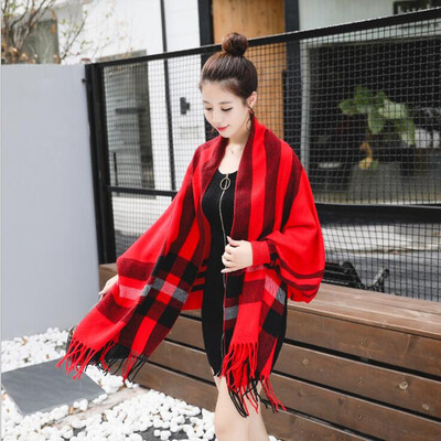 

2018 Fashion Plaid Winter Scarf для женщин Мужчины Толстые треугольные шарфы Женские зимние аксессуары Дамы Теплый шарф 140 * 140