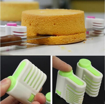 

5 Layers Kitchen DIY Cake Bread Cutter Leveler Slicer Cutting Fixator Tools