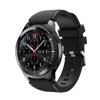 

Soft Silicone Sport Band Replacement Strap for Samsung Gear S3 Frontier S3 Classic Smart Watch