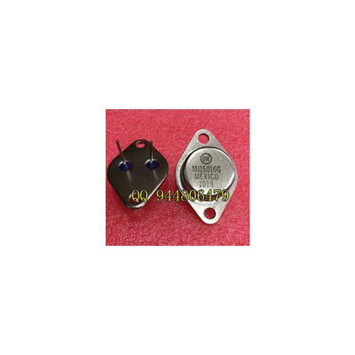 

10pcslot New original MJ15016 TO-3 PNP power transistor channel 120V15A MJ15016G