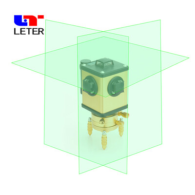 

12 green light wall stickers 3D laser level glare high precision LD electronic leveling lithium battery