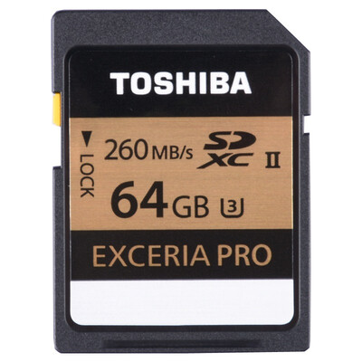 

Toshiba (TOSHIBA) EXCERIA Pro SDHC memory card 32G extremely speed UHS / Class10 read 260M write 240M