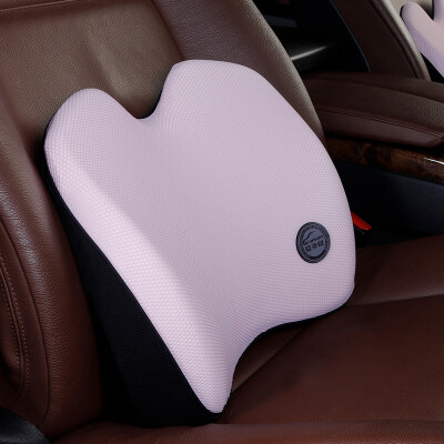 

Car home ICAROOM car waist memory cotton car waist back cushion lumbar pillow office sofa pillow I-605MS-P Xiaguang purple