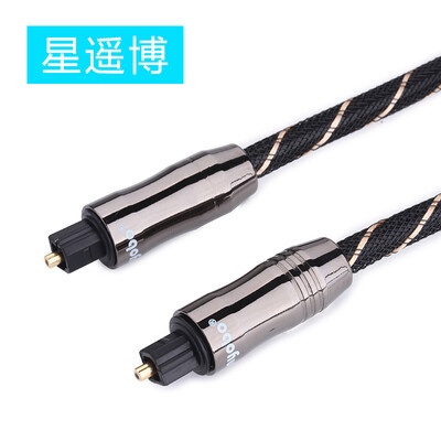 

Chongbo Cinyobo CYB-GX-HS60 digital digital fiber audio cable amplifier DVD player home theater audio cable audio cable black network 5 meters