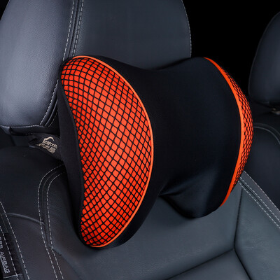 

Car home ICAROOM car headrest neck pillow memory cotton car neck pillow pillow car four seasons universal car pillow I-603MAC-CH Vibrant Orange