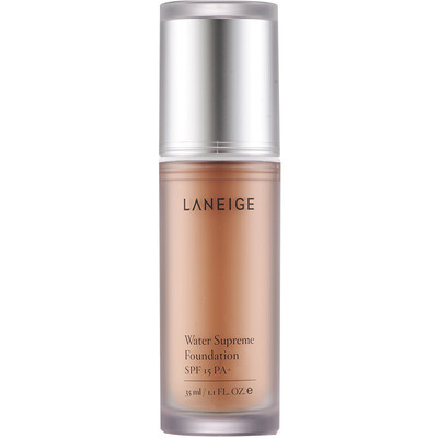 

Lanshi LANEIGE water powder liquid foundation SPF15 PA NO23 beach color 35ML oil control moisturizing clear concealment natural bare makeup
