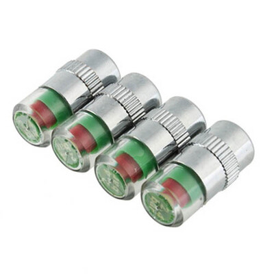 

4pcs прокат авто давление в шине контролировать стержень клапана, колпаки датчик показатель готовности