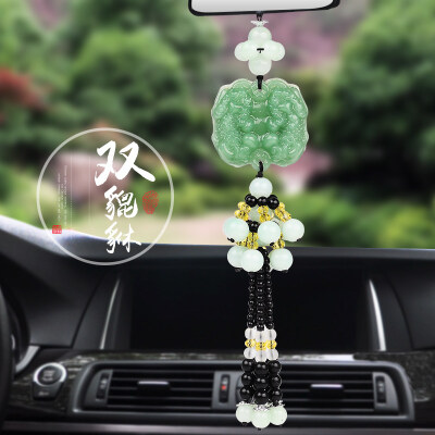 

Molong car pendant car accessories car rearview mirror car hanging safe car pendant pendant double-sided safety