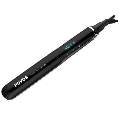 

POVOS hair straightener curling rod straight dual-use anion straight hair splint PR2022