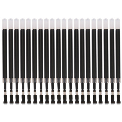 

Deli) S759 bullet large capacity 0.5mm black pen lead pen / pen / signature pen for the core 20 loaded