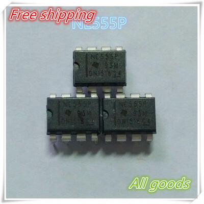 

Free Shipping 100PCSLOT New NE555 NE555P NE555N 555 Timers DIP-8 TEXAS