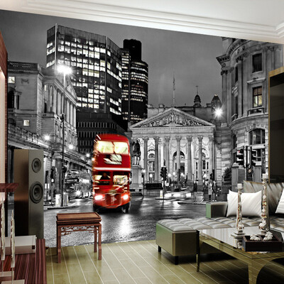 

Custom 3D Photo Wallpaper European Black And White City Street View Living Room Bedroom Mural Wallpaper Home Decoration Wall Art
