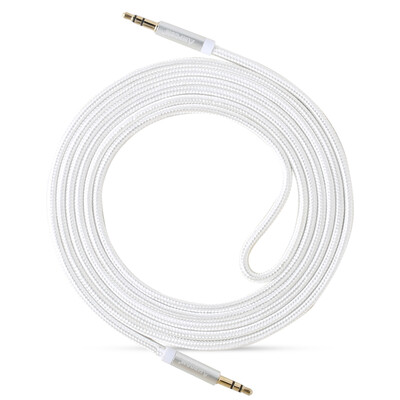 

An Pukang AMPCOM 35mm car AUX audio line male to male 15 meters headphone extension cable mobile phone tablet audio conversion line black AMBK35215