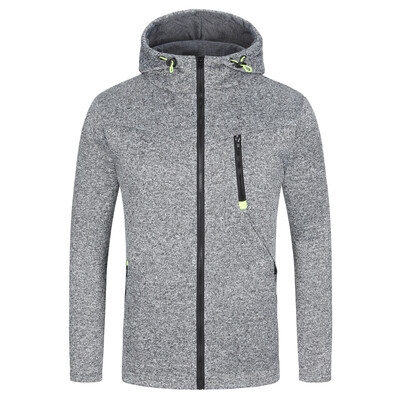 

2017 New Autumn and Winter Men's Hoodies Contrast Color Slim Thickened Fleece Hoodies XS-4XL
