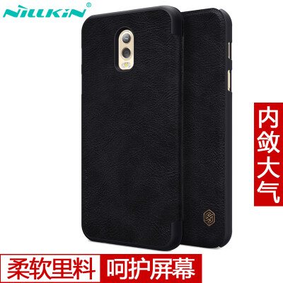 

NILLKIN Samsung C8 J7 C7100 Qin series mobile phone holster black