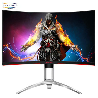 

AOC AGON Love Attack II AG272FCX 27-дюймовый HD Chicken 144Hz Refresh 1800R Кривизна ΔE <3 Полный интерфейс игрового монитора поверхности Jedi Survival