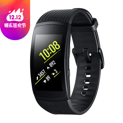 

Samsung gear fit2 pro multi-functional movement smart bracelet black long strap 50 meters waterproof built-in GPS swimming monitoring&monitoring sports with 4G memory