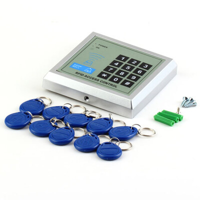 

250 User Door Lock Access Control System Security RFID Proximity Entry+10 Keys