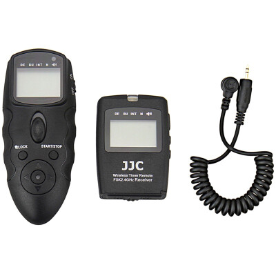 

JJC WT-868 + CABLE- multi-function wireless timer cable remote control multi-group exposure control (for Nikon D5500 D7200 D750 alternative MC-DC2